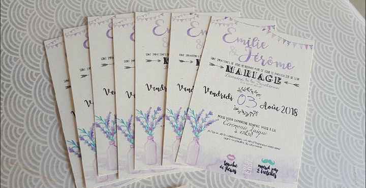  Faire parts diy prets à partir enfin ! - 4