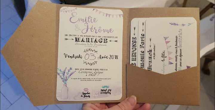  Faire parts diy prets à partir enfin ! - 5