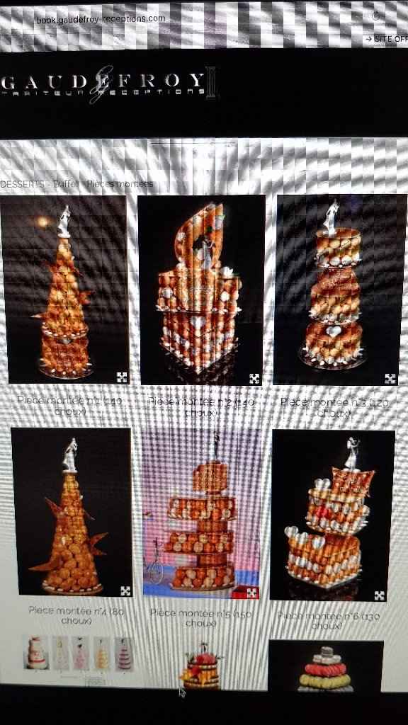 Cake topper pour piece montée de choux ? - 1