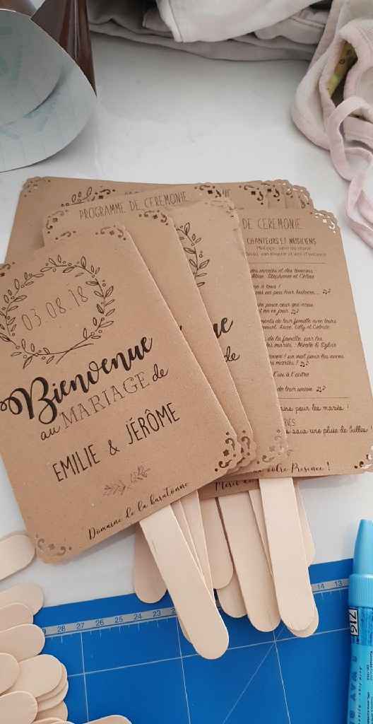 éventails cérémonie laïque - 2