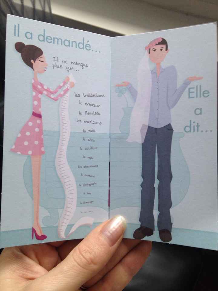 Notre faire part - 1