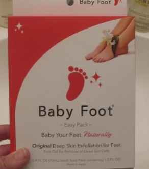 Peeling baby foot - 1