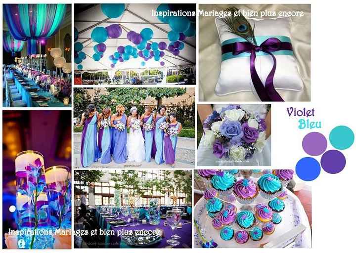 Violet et bleu - 1