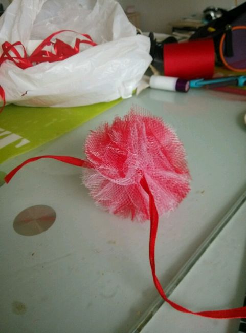 Mon premier pompon en tulle - 1