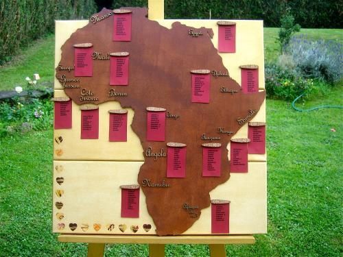 Plan de table afrique