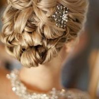chignon flou 