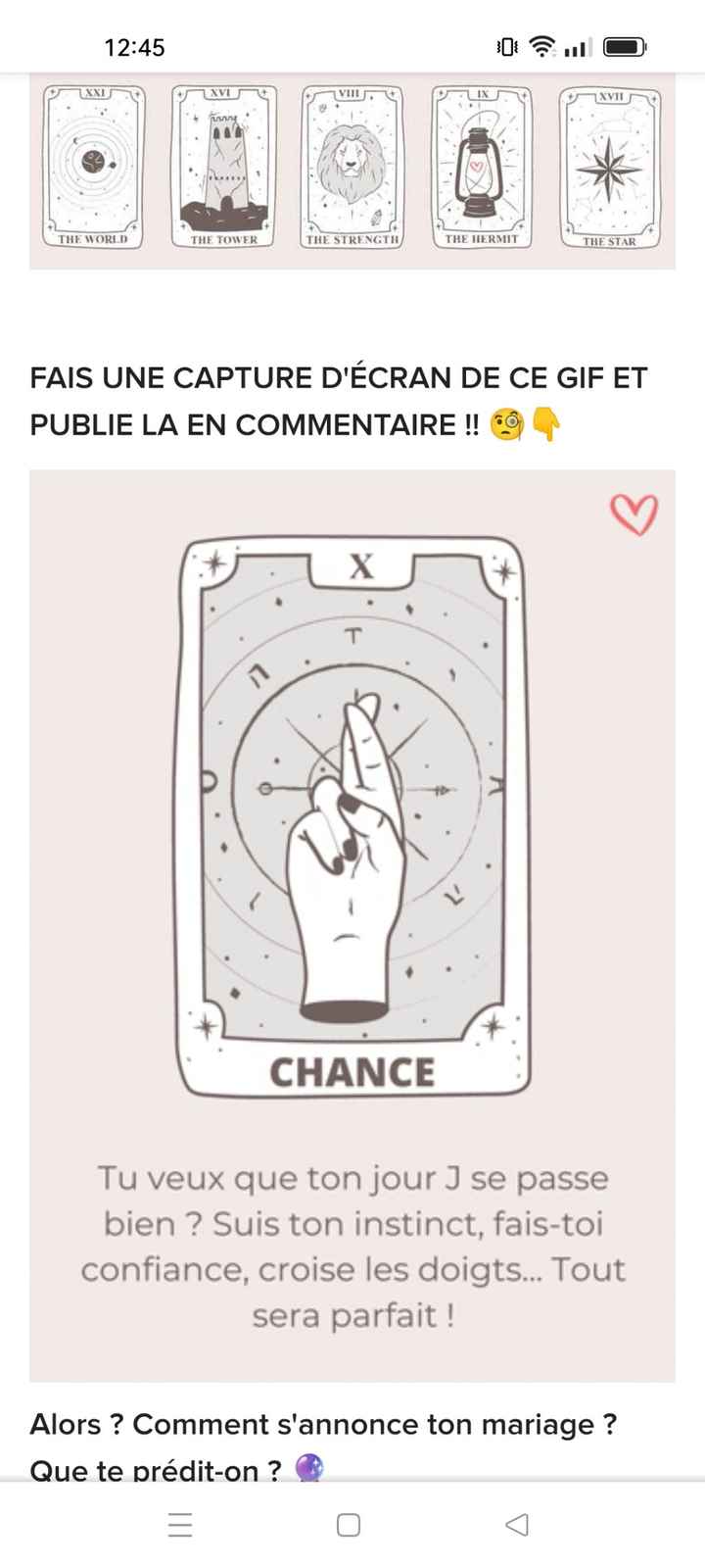 La chance te sourit 🔮😃 - 1