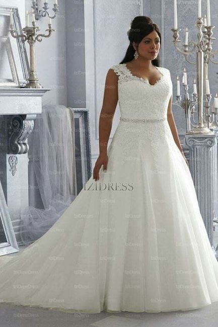 Photo de votre robe de mariée achetée sur internet - 1