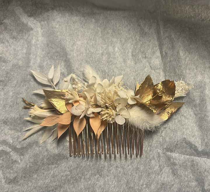 Peigne pour coiffure Jour j - 1