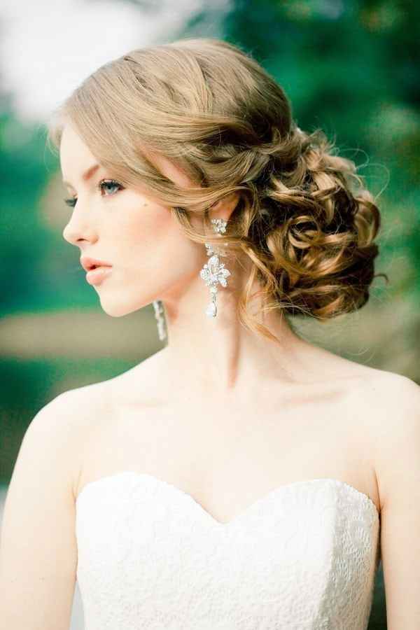 chignon sur le côté