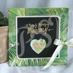idée faire part tropical