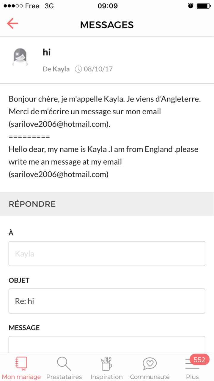  Profil signalé - 1