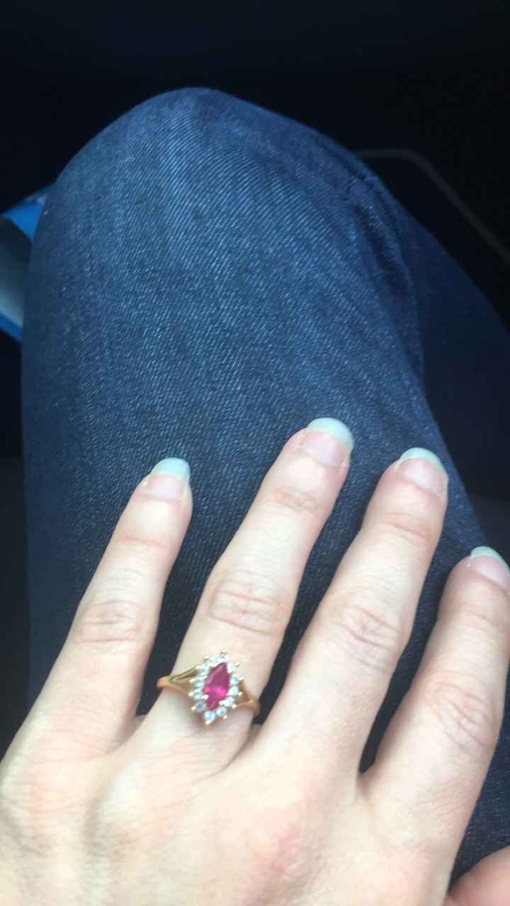 Demande en mariage et Bagues de fiançailles - 1
