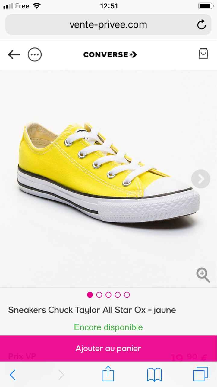  Vente privée.... converse - 1