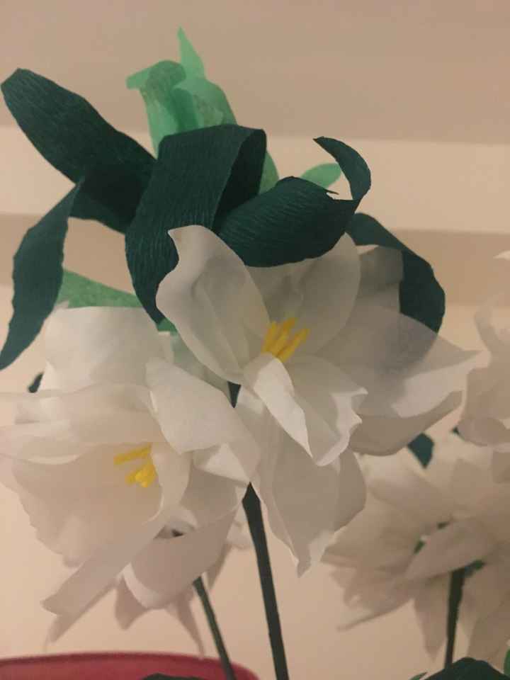  Fleurs en crépon 🌹🌺🌸 - 3