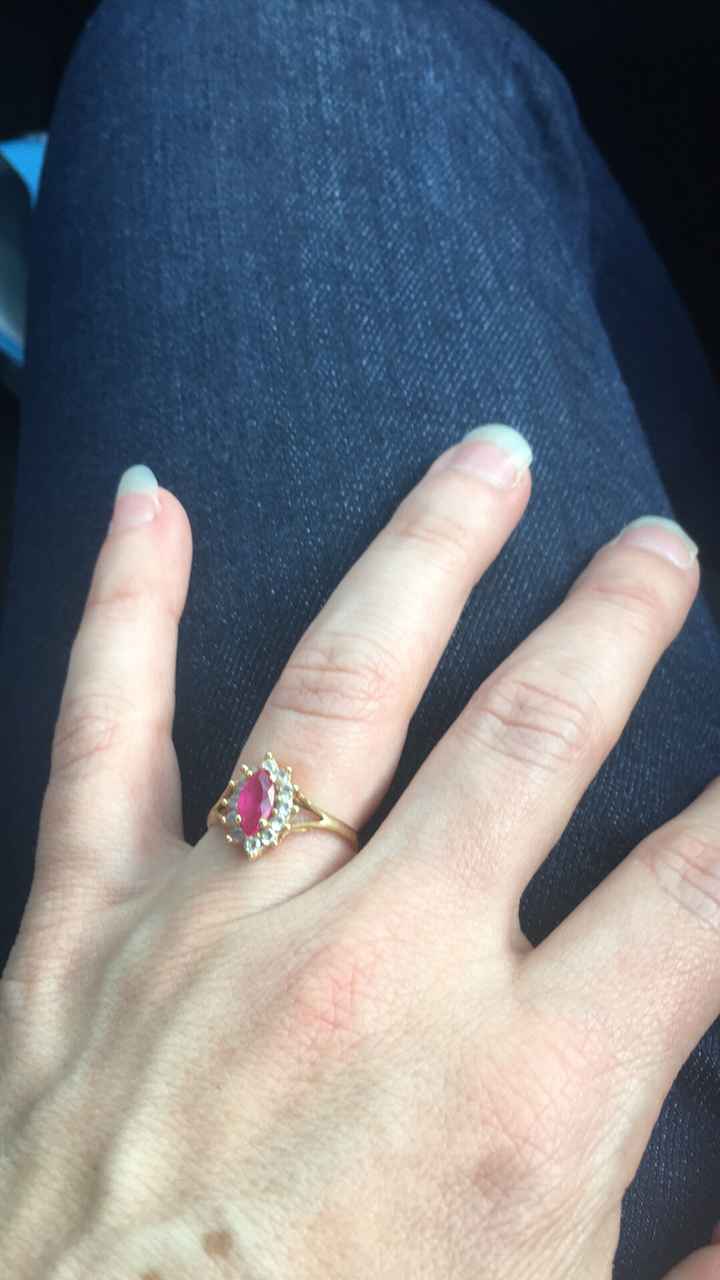  Bague de fiançailles - 1