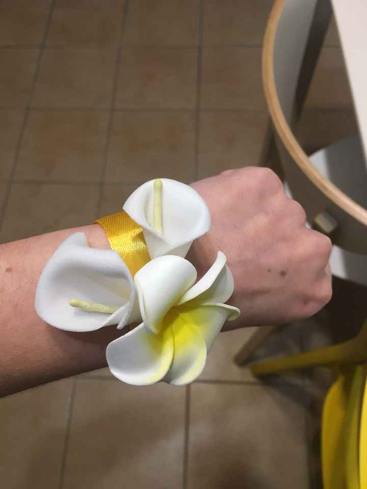  Bracelet de fleurs Diy: 1ere tentative - 2