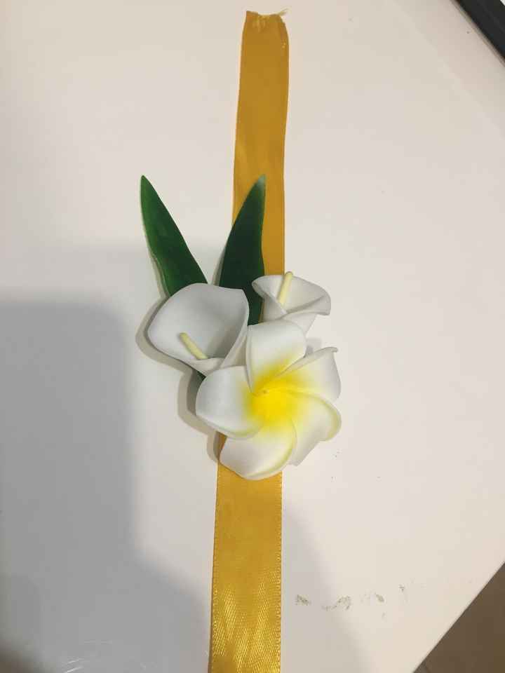  Bracelet de fleurs Diy: 1ere tentative - 3