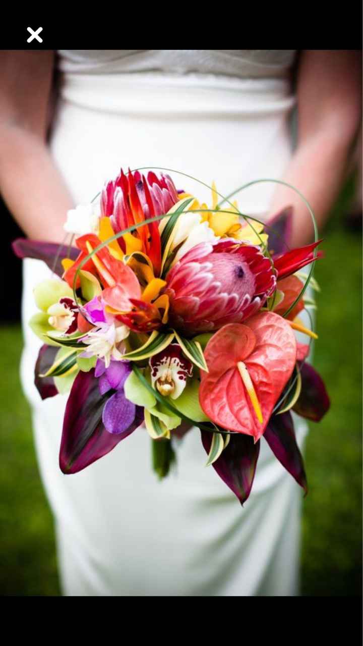  Tropical wedding: le bouquet - 3