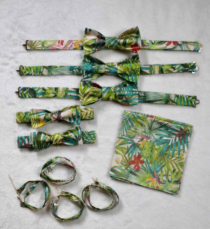  Tropical wedding: cravate et noeud pap’ - 4