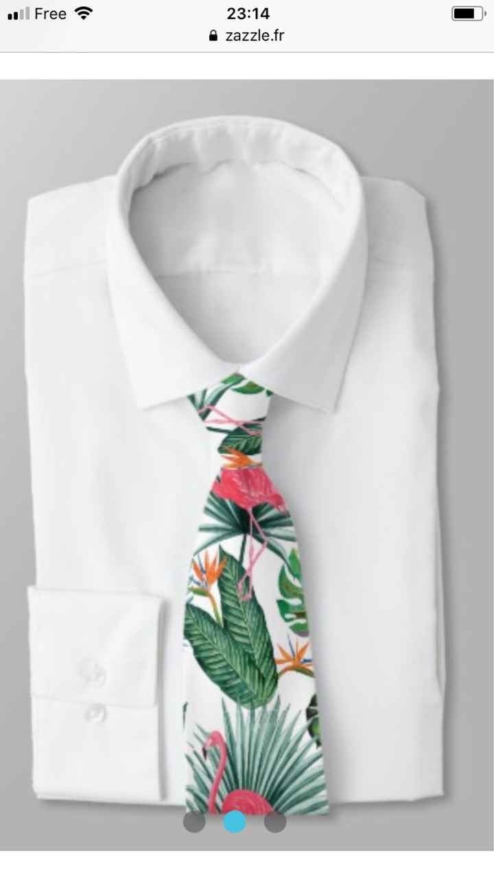  Tropical wedding: cravate et noeud pap’ - 5