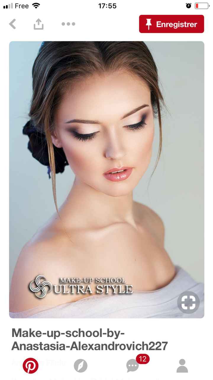  Maquillage yeux marrons - 2