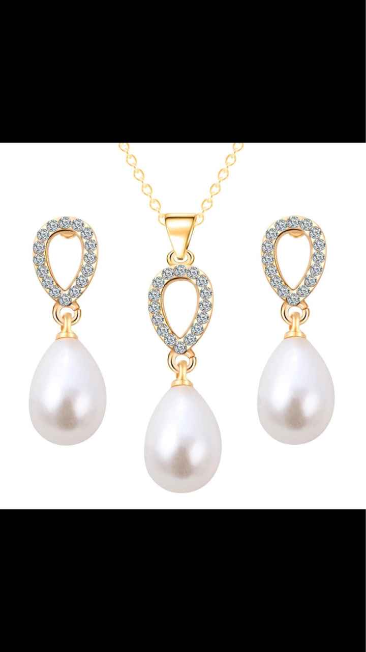  Boucles d’oreilles avec perle ✨✨ - 3