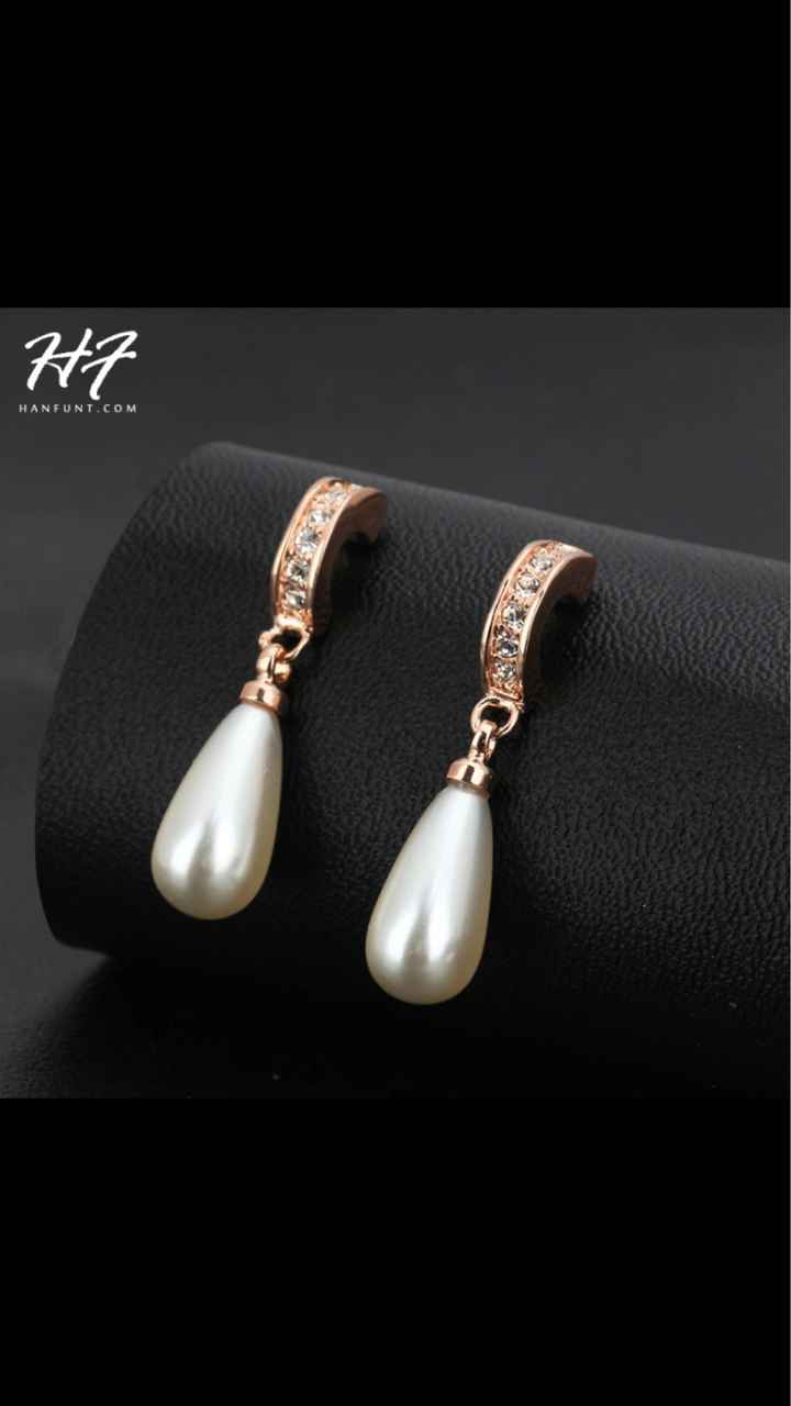  Boucles d’oreilles avec perle ✨✨ - 6