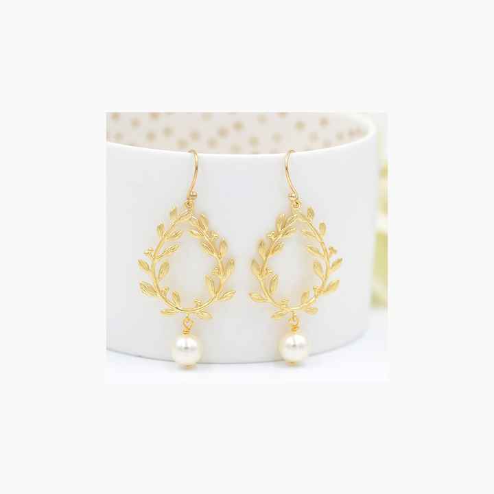  Boucles d’oreilles avec perle ✨✨ - 10