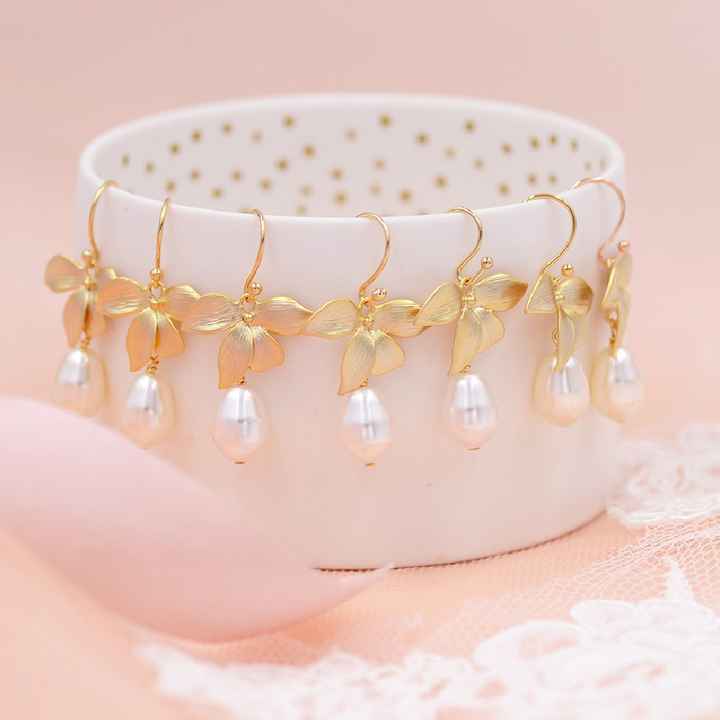  Boucles d’oreilles avec perle ✨✨ - 13