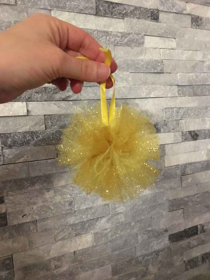Suite des pompons dorés diy - 4