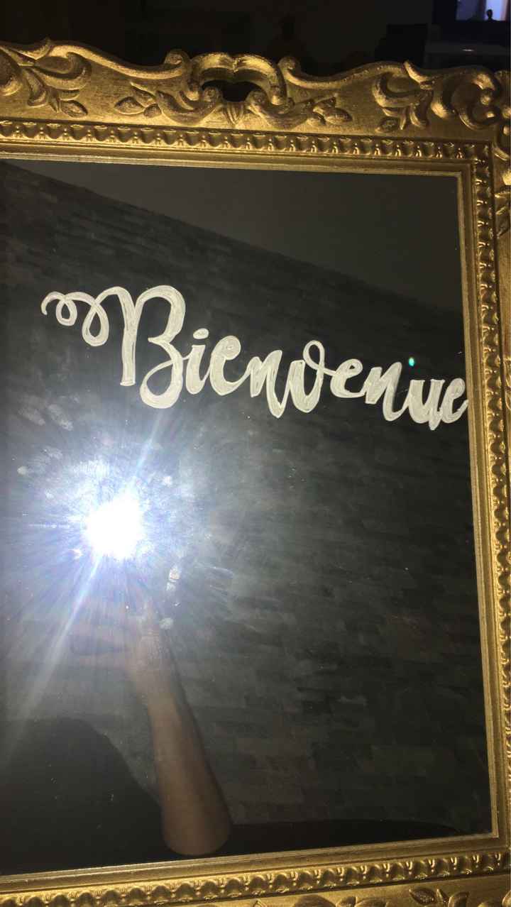 1er essai du miroir de bienvenue - 1