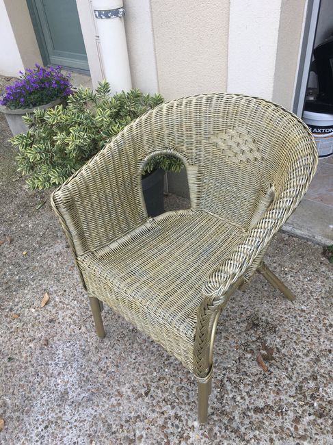 Customisation de mes fauteuils en rotin - 2