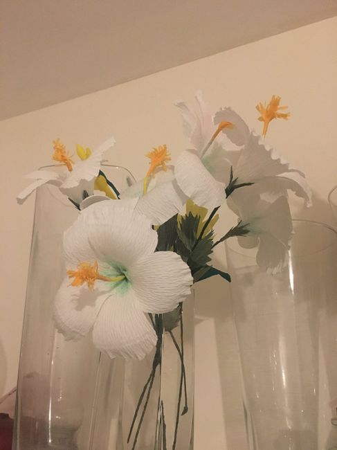  Fleurs en crépon 🌹🌺🌸 - 1