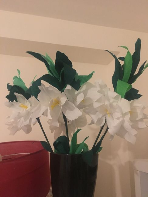  Fleurs en crépon 🌹🌺🌸 - 4