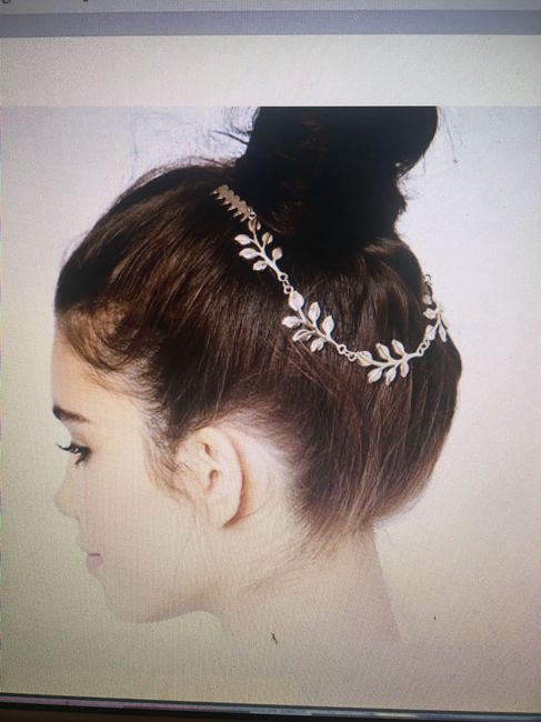  Les bijoux de cheveux style feuillage - 11