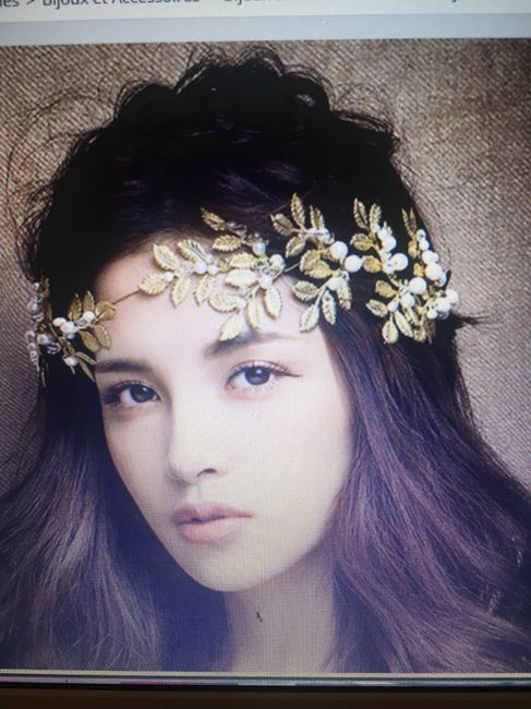  Les bijoux de cheveux style feuillage - 13