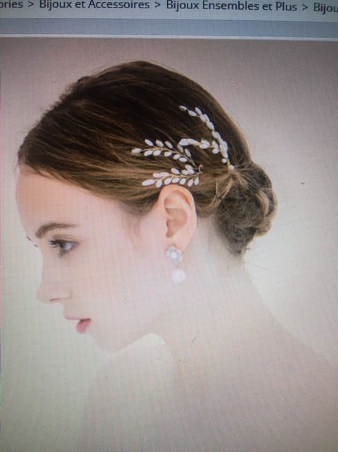  Les bijoux de cheveux style feuillage - 14