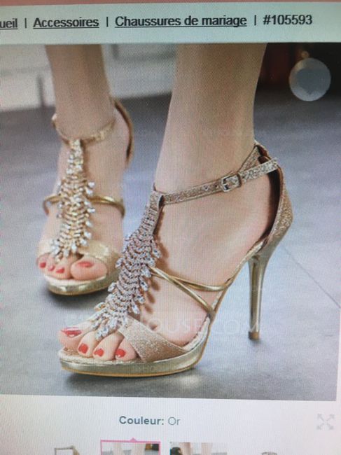 Chaussures dorées... - 12