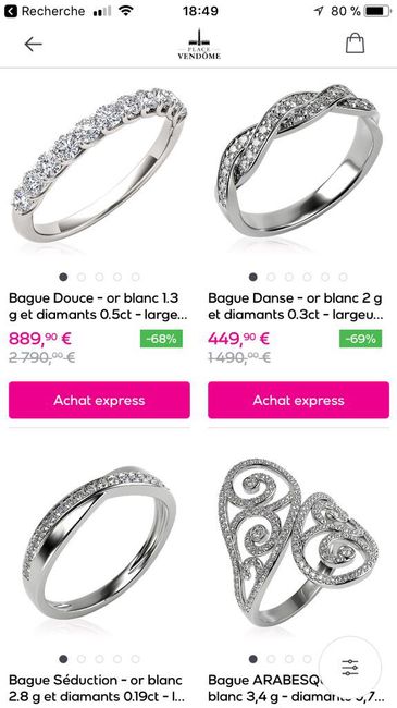 Ventes privées alliances!! 6