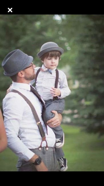 Le marié et son fils: tenue identique?? 5