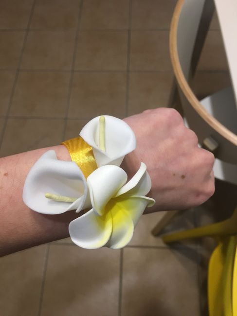  Bracelet de fleurs Diy: 1ere tentative - 2