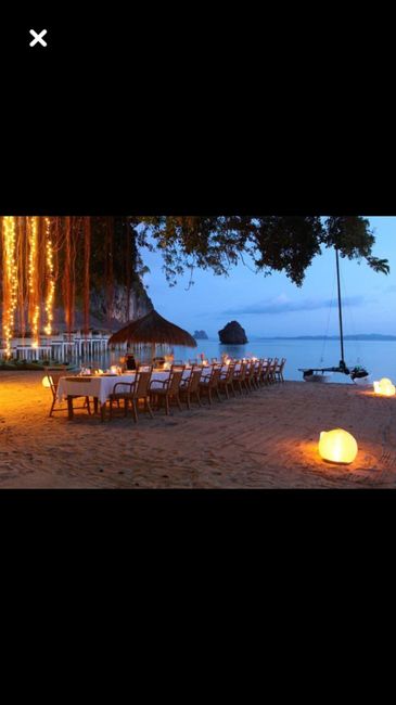 Mon rêve: se marier sur la plage 😍 2