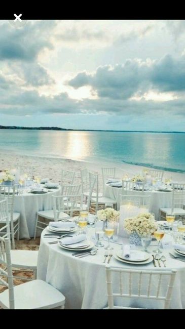 Mon rêve: se marier sur la plage 😍 6