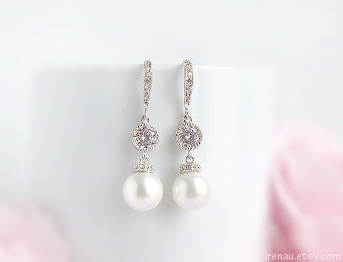  Boucles d’oreilles avec perle ✨✨ - 2