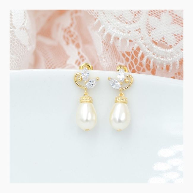  Boucles d’oreilles avec perle ✨✨ - 14