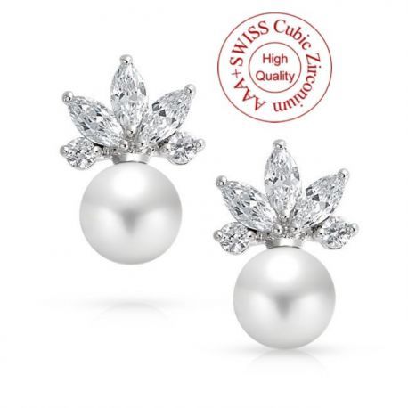  Boucles d’oreilles avec perle ✨✨ - 17