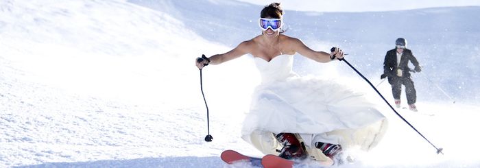 Qui va se marier à ski?? 8