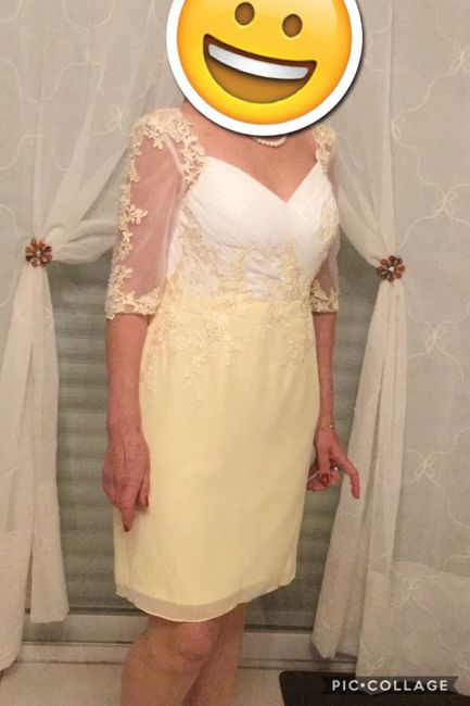 Après les chaussures...la robe de ma mère ✨💛✨ - 2