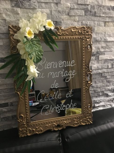 1er essai du miroir de bienvenue - 2